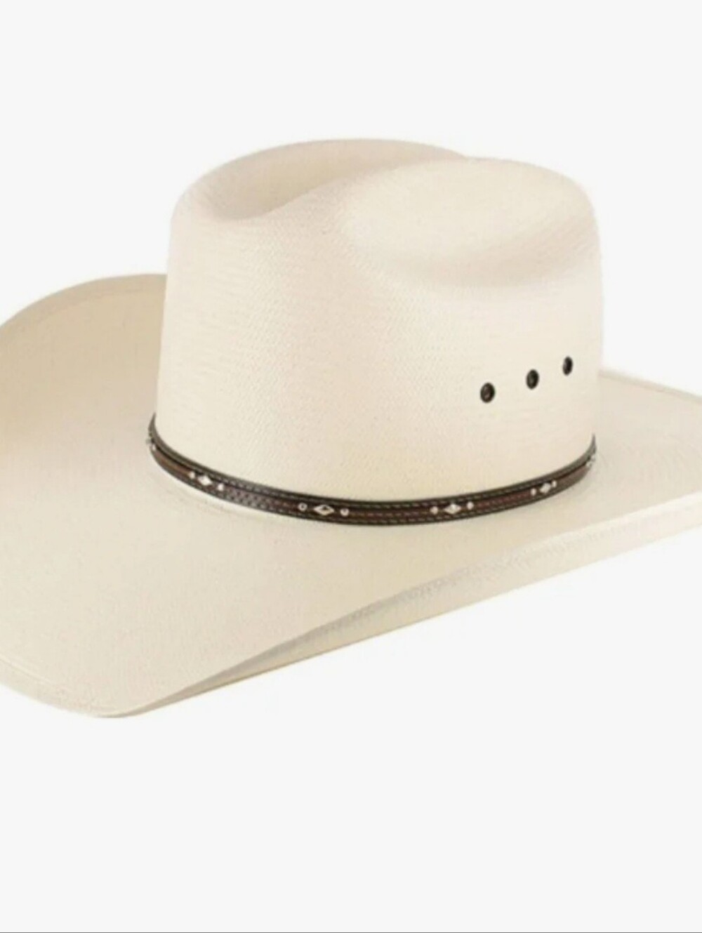 Resistol Mens George Strait Kingman 10X Straw Hat Size 7